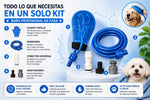 Manguera de Ducha con Cepillo para Mascotas