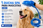 Manguera de Ducha con Cepillo para Mascotas