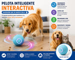 Pelota Inteligente con Luces LED para Mascotas