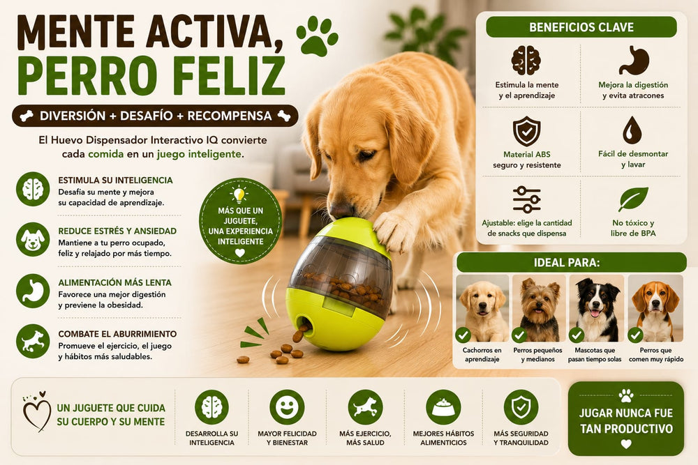 Dispensador de Snacks para Perros