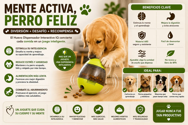 Dispensador de Snacks para Perros
